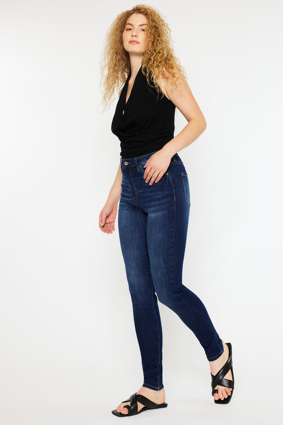 Effie High Rise Skinny Jeans - Curvy - Official Kancan USA