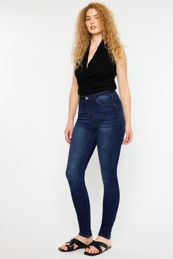 Effie High Rise Skinny Jeans - Curvy - Official Kancan USA