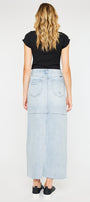 Babe Maxi Denim Skirt - Official Kancan USA