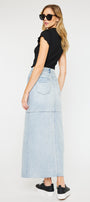 Babe Maxi Denim Skirt - Official Kancan USA