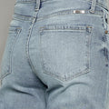 Violet High Rise Slim Wide Leg Jeans - Official Kancan USA