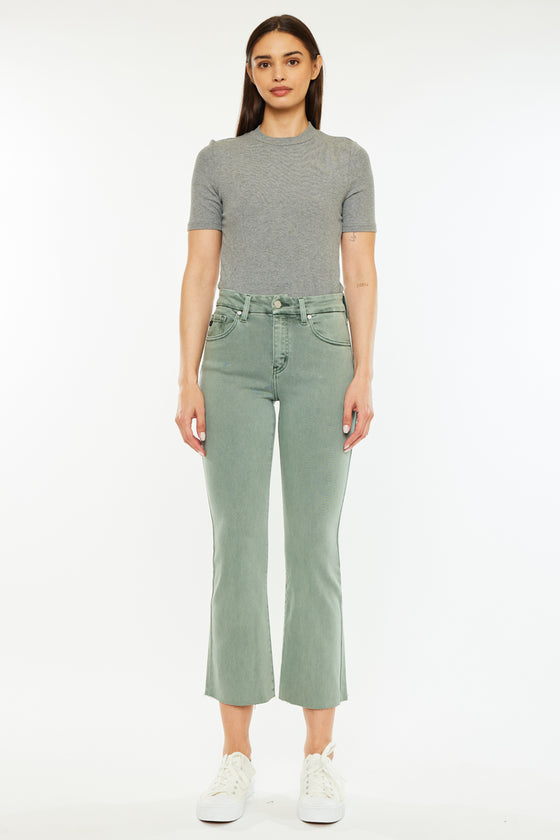 Perla High Rise Crop Bootcut - Official Kancan USA