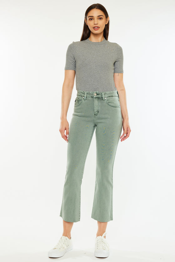 Perla High Rise Crop Bootcut - Official Kancan USA