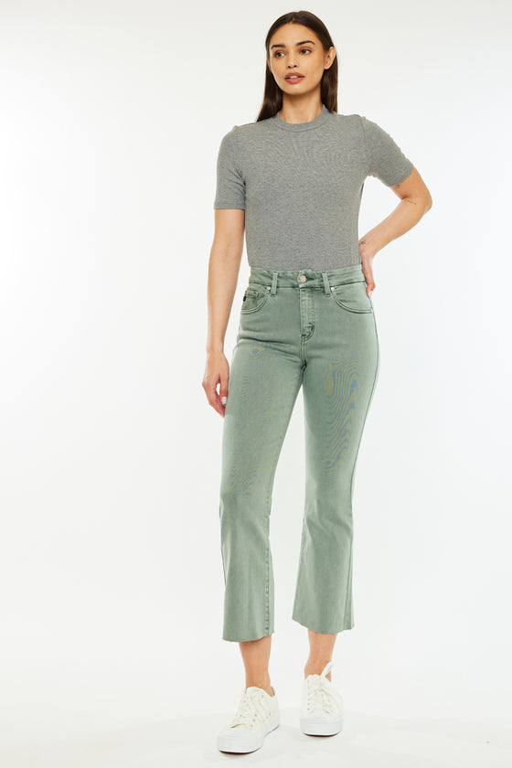 Perla High Rise Crop Bootcut - Official Kancan USA