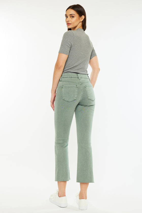 Perla High Rise Crop Bootcut - Official Kancan USA