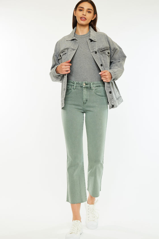 Perla High Rise Crop Bootcut - Official Kancan USA