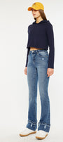 Donna High Rise Bootcut Jeans - Official Kancan USA