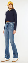 Donna High Rise Bootcut Jeans - Official Kancan USA