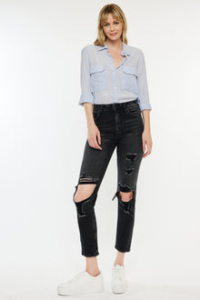  Norrine High Rise Slim Straight Jeans - Official Kancan USA