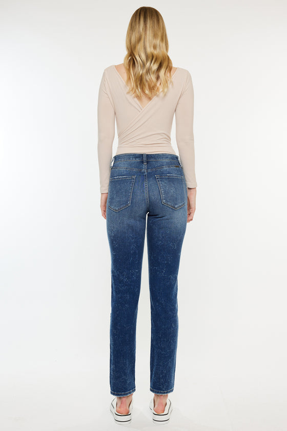 Deb High Rise Cigarette Leg Jeans - Official Kancan USA