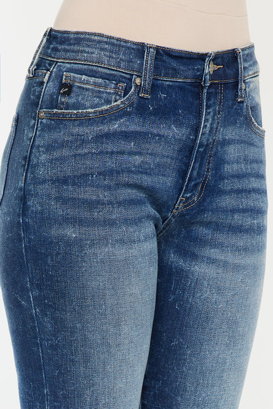 Deb High Rise Cigarette Leg Jeans - Official Kancan USA