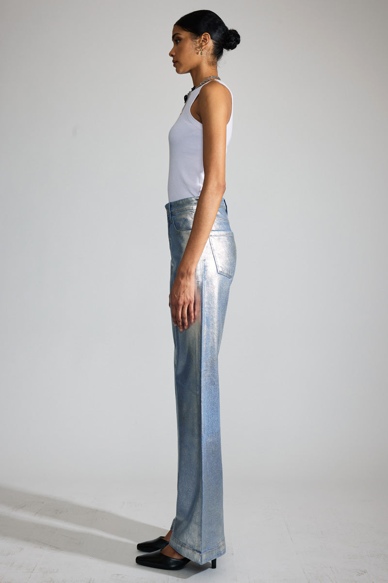 Luciana Premier High Rise Flare Jeans | Flattering Fit – Kancan USA