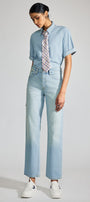 Marisela Premier High Rise Straight Jeans - Official Kancan USA