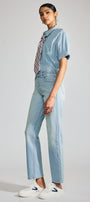 Marisela Premier High Rise Straight Jeans - Official Kancan USA