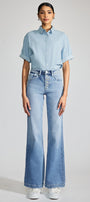 Aisha Premier High Rise Holly Flare Jeans - Official Kancan USA