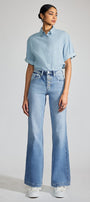 Aisha Premier High Rise Holly Flare Jeans - Official Kancan USA