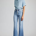 Aisha Premier High Rise Holly Flare Jeans - Official Kancan USA