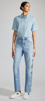 Genevieve Premier High Rise Straight Jeans - Official Kancan USA