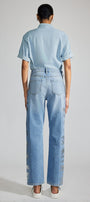 Genevieve Premier High Rise Straight Jeans - Official Kancan USA