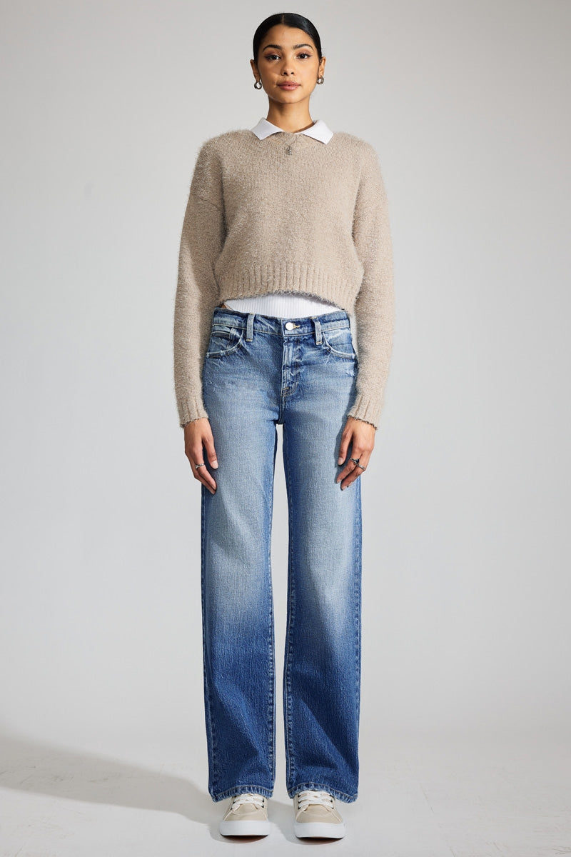 Julie Premier High Rise Straight Jeans – Kancan USA