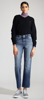 Dorothea Premier High Rise Straight Jeans - Official Kancan USA