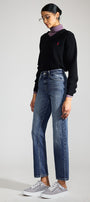 Dorothea Premier High Rise Straight Jeans - Official Kancan USA