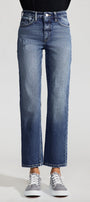 Dorothea Premier High Rise Straight Jeans - Official Kancan USA