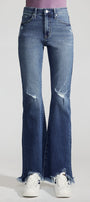 Mia Premier High Rise Distressed Flare - Official Kancan USA