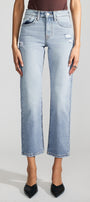 Chantel Premier High Rise Ankle Straight - Official Kancan USA