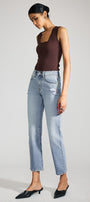 Chantel Premier High Rise Ankle Straight - Official Kancan USA
