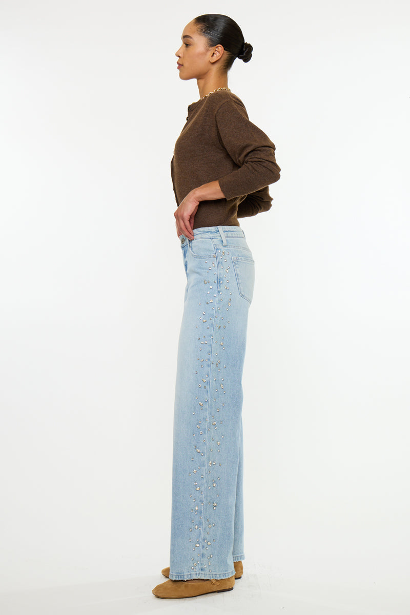 Rhinee Mid Rise Wide * No price - Official Kancan USA