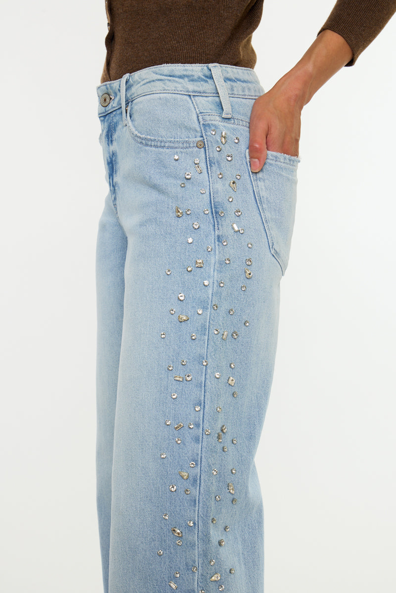 Rhinee Mid Rise Wide * No price - Official Kancan USA