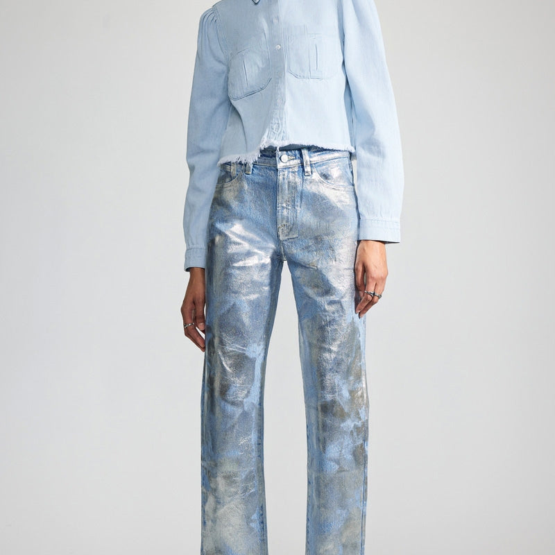 Roberta Premier High Rise Straight Jeans - Official Kancan USA
