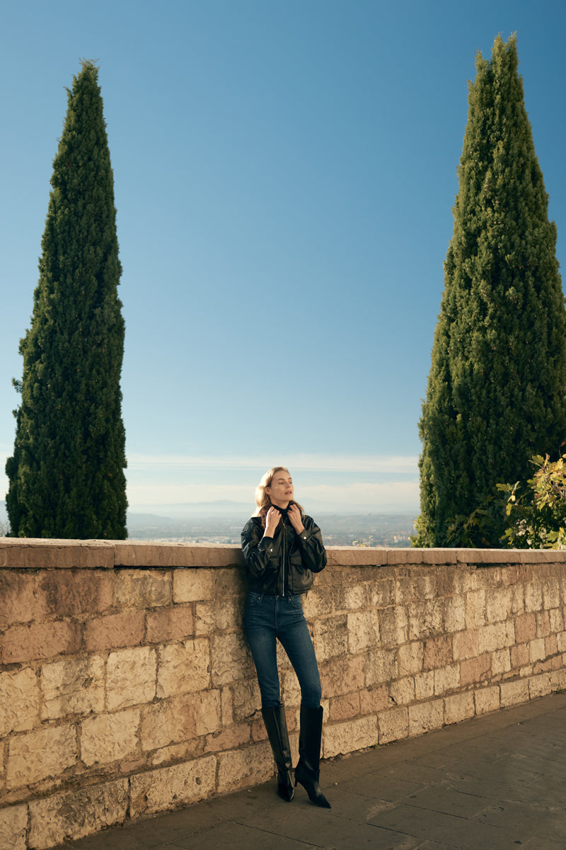 Janice Essentials High Rise Cigarette Leg Jeans