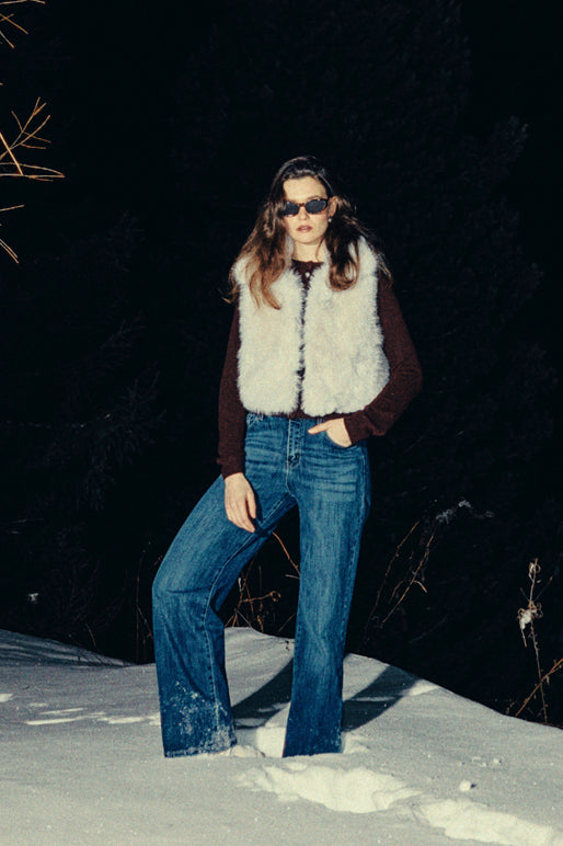 Samia High Rise Wide Leg Jeans - Official Kancan USA