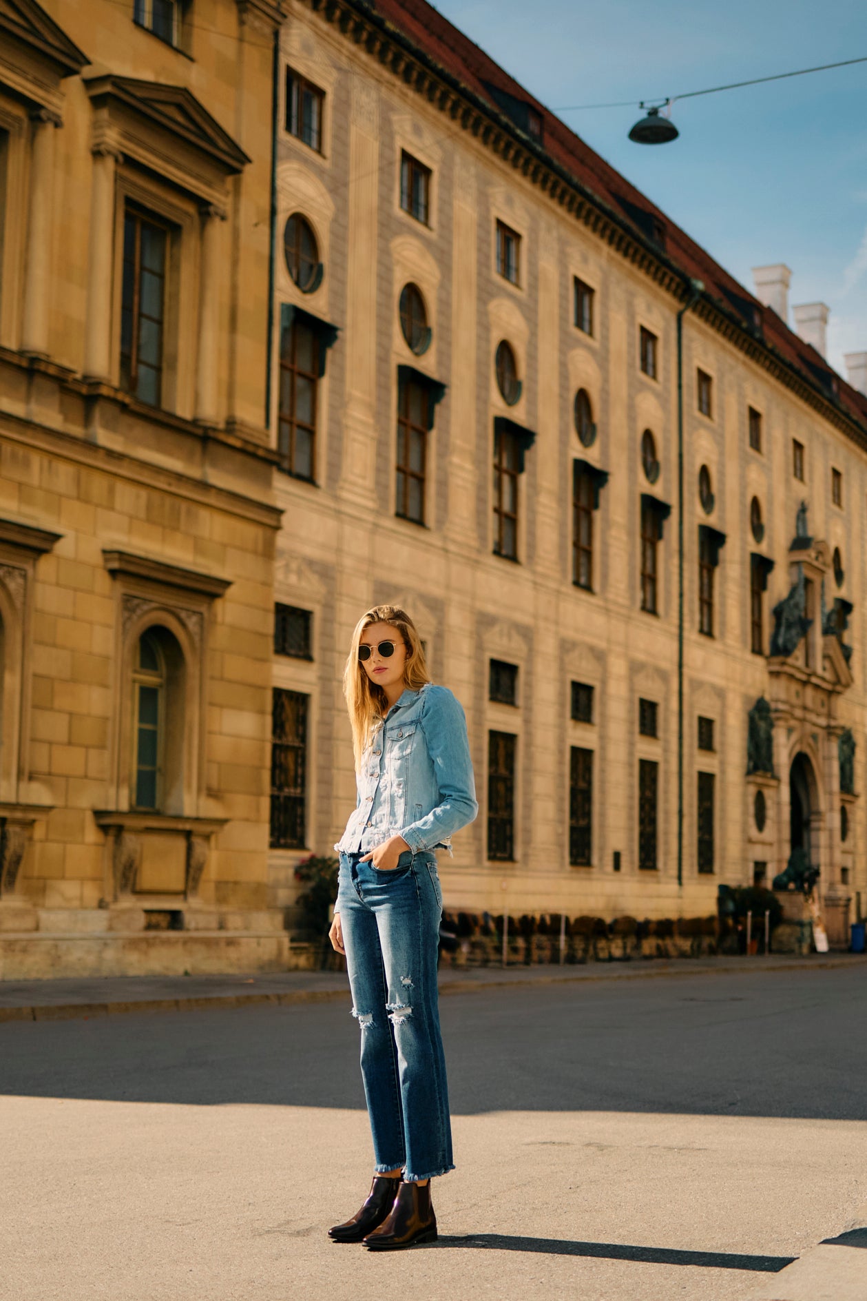 Mollie High Rise 90's Criss Cross Jeans - Official Kancan USA