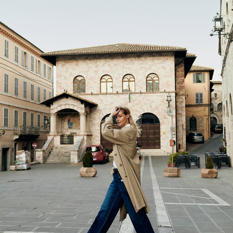 Dania Essentials High Rise Wide Leg Jeans