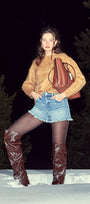 Janelle High Rise Mom Shorts - Official Kancan USA