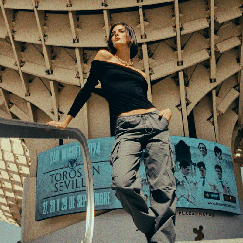 Nataly High Rise Relaxed Cargo Pants - Official Kancan USA