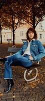 Rosalia  Cropped Sherpa Jacket - Official Kancan USA