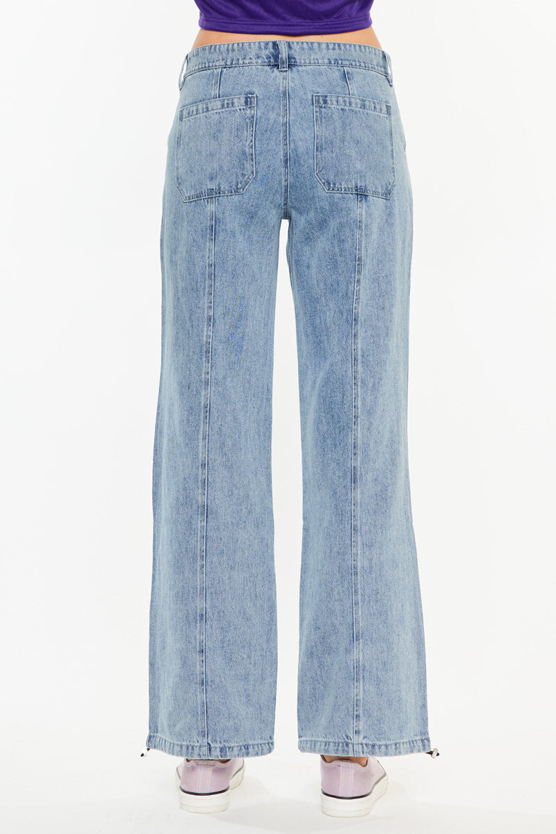Madison Mid Rise Baggy – Kancan USA