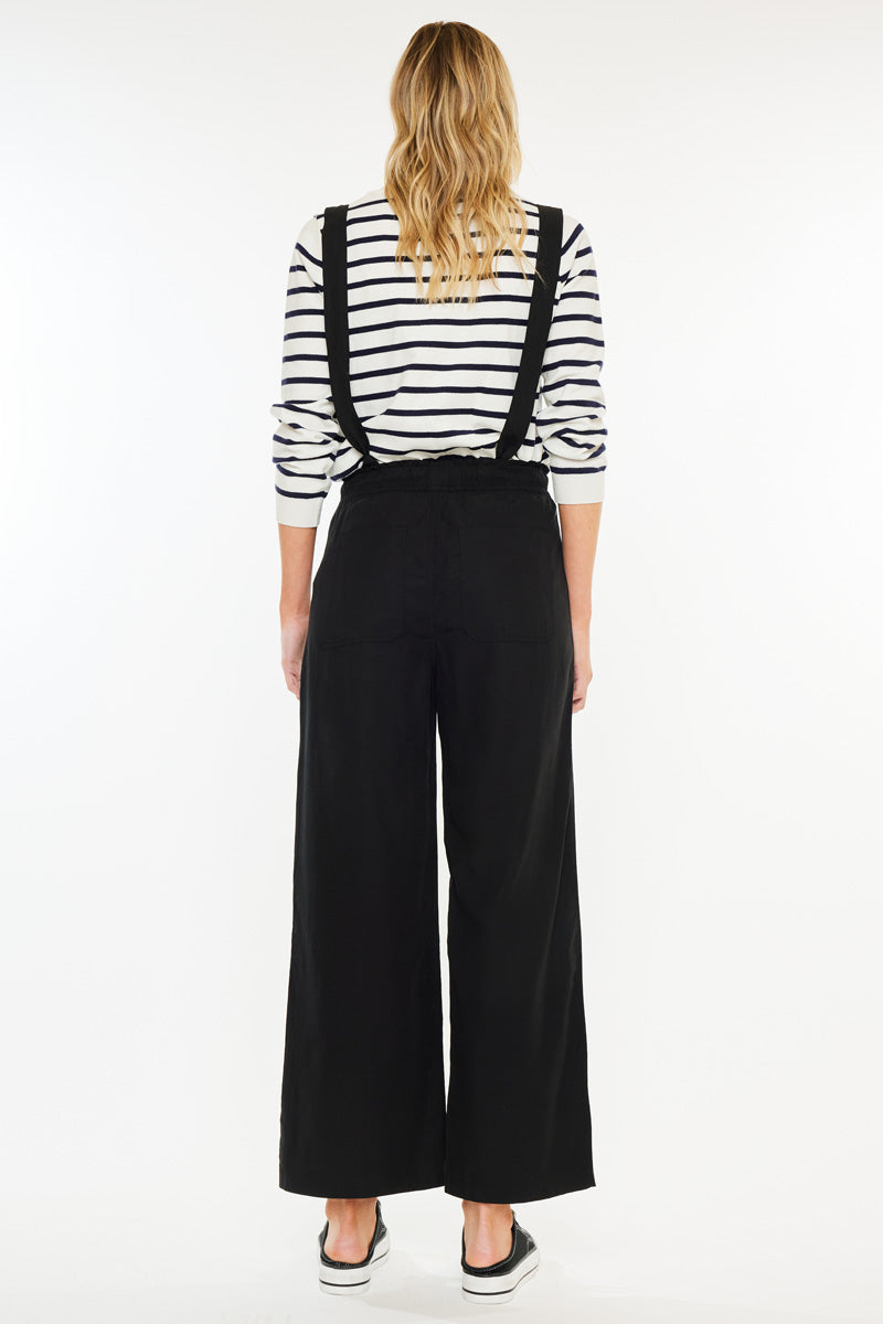 Christy Ultra High Rise Linen Paperbag Wide Pants