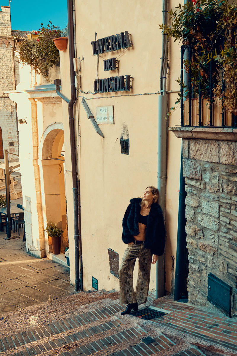 Juno Low Slung Baggy Wide Leg