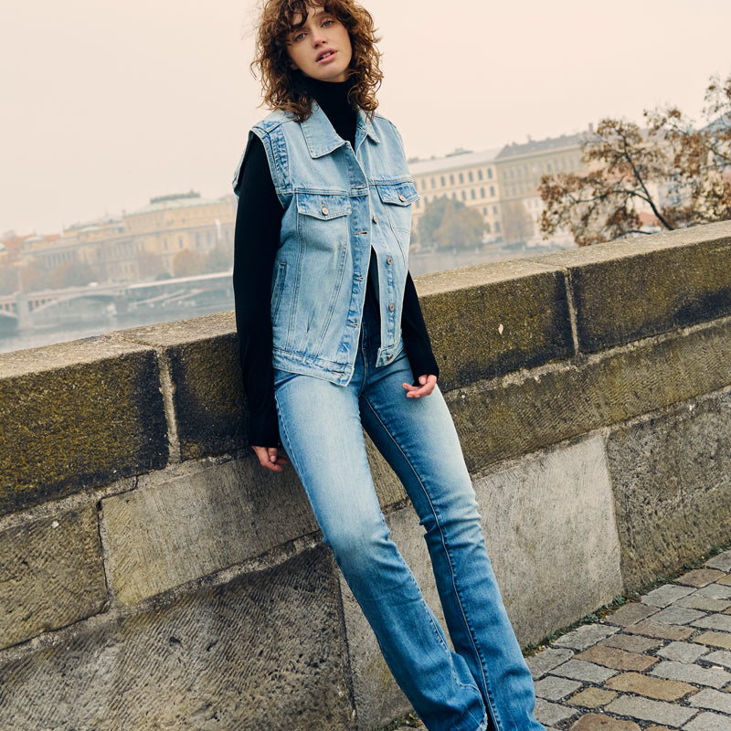 Denicee High Rise Bootcut Jeans - Official Kancan USA