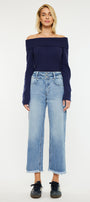 Gretchen Ultra High Rise Wide Leg Jeans - Official Kancan USA