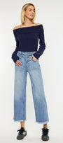 Gretchen Ultra High Rise Wide Leg Jeans - Official Kancan USA