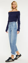 Gretchen Ultra High Rise Wide Leg Jeans - Official Kancan USA
