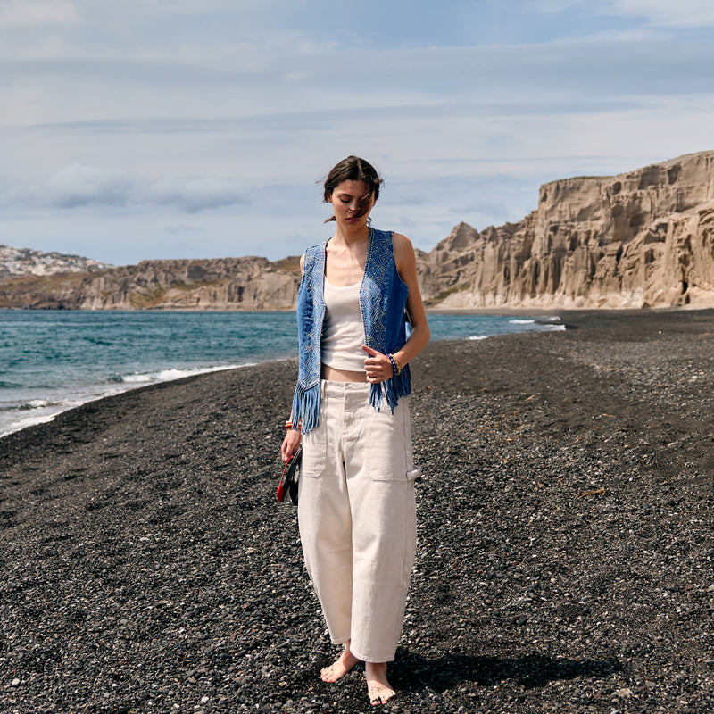 Serene Low Slung Barrel Pants - 11" Rise - Comfort Stretch - Official Kancan USA