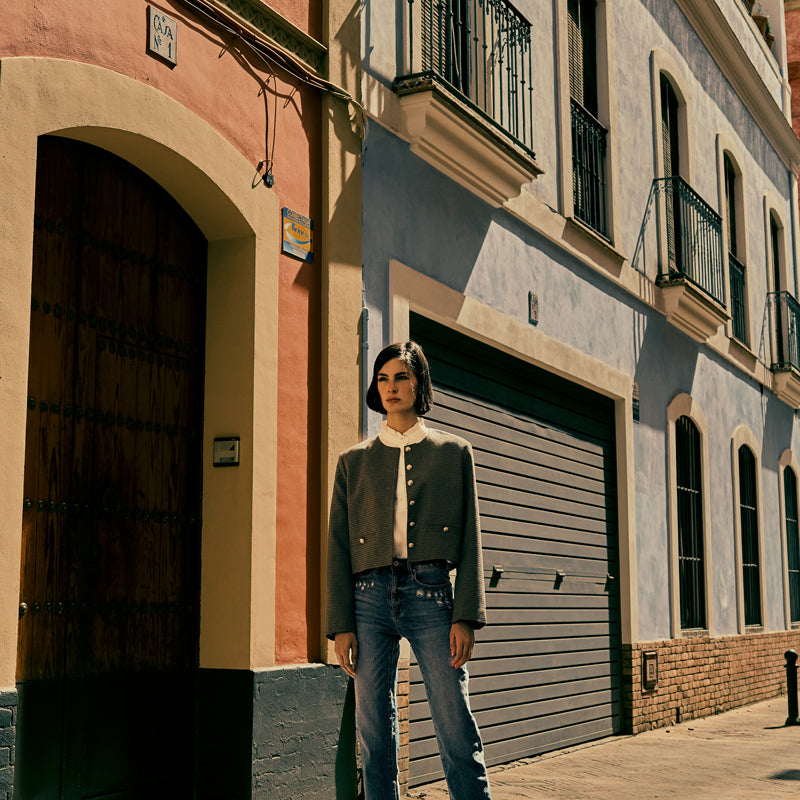 Viviana High Rise 90's Straight Leg Jeans - Official Kancan USA