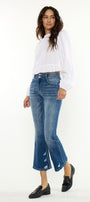 Hillary High Rise Crop Flare - Official Kancan USA